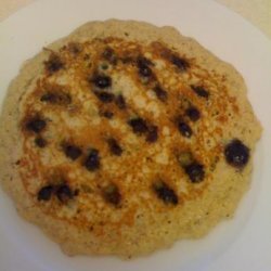 Amazing Light Whole Wheat Blueberry Pancakes recipe