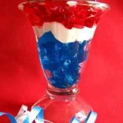 Red, White and Blue Parfaits recipe