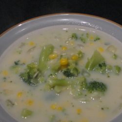 Creamy Corn and Broccoli Chowder recipe