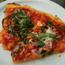 Sun-Dried Tomato and Arugula Pizza recipe