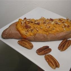 Twice-Baked Sweet Potatoes recipe