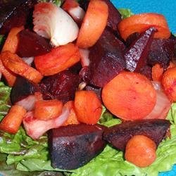 Spicy Beet and Carrot Salad recipe