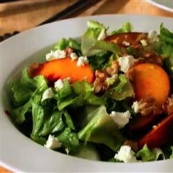 Peach and Escarole Salad recipe