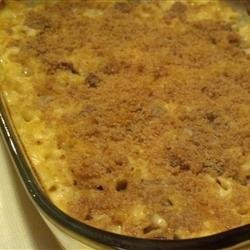 Macaroni and Cheese with Sausage and Pears recipe