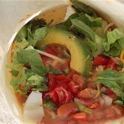Vegetarian Bean Burritos recipe