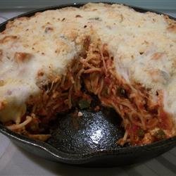 Timballo Spaghetti Casserole recipe