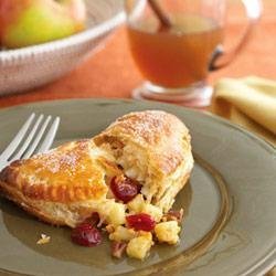 Honeycrisp Apple, Cheddar and Cranberry Turnovers recipe