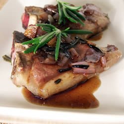 Lamb Chops with Balsamic Reduction recipe