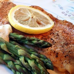 Hudson's Baked Tilapia with Dill Sauce recipe