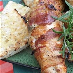 Grilled Chicken with Rosemary and Bacon recipe