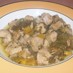 Bianca's Green Chile Pork recipe
