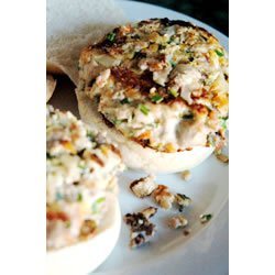 Delicious Ahi Fish Burgers with Chives recipe