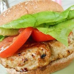 Cilantro Chicken Burgers with Avocado recipe