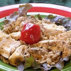 Lemon Pepper Chicken and Rice recipe