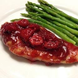 Gourmet Raspberry Chicken recipe