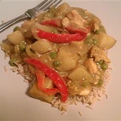 Slow Cooker Coconut Curry Chicken recipe
