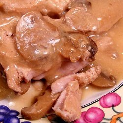 Crock Pot Pork Chops With Mushroom Sauce recipe
