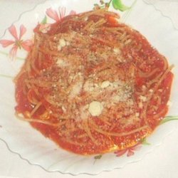 Spaghetti With Fresh Tomato Sauce recipe