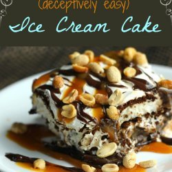 Easy Ice Cream Cake recipe