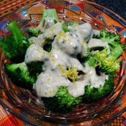 Broccoli With Indian-Spiced Yogurt recipe