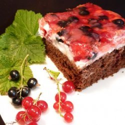 Chocolate Berries Cake With Mascarpone recipe