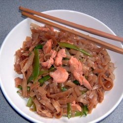 Salmon Noodle Salad recipe