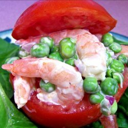 Easy Shrimp and Pea Salad recipe