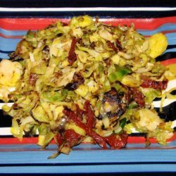 Superb Stir Fried Brussels Sprouts recipe