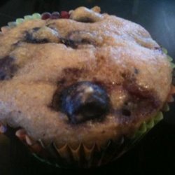 No Egg, No Oil, No Sugar Blueberry Muffins recipe