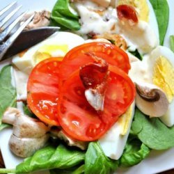 Spinach Tomato Salad recipe