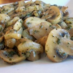 Mommies Sauteed Mushrooms recipe