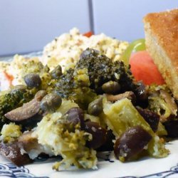 Broccoli With Lemon, Kalamata Olives and Capers recipe