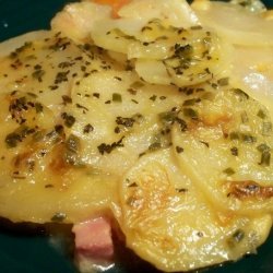 Ham, Onion and Potato Casserole recipe