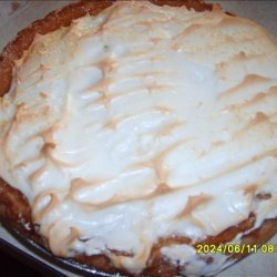Cantaloupe Pie Ala Texas and Pacific recipe