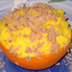 Orange and Mango 'ice Cream' recipe