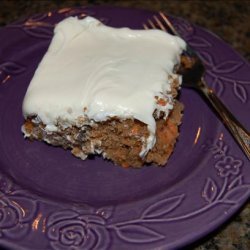 Sarah's Carrot Cake recipe