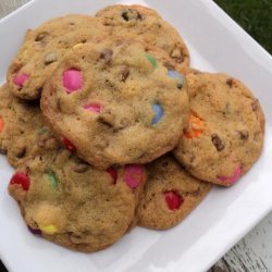 Famous Smartie Cookies recipe