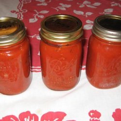 Spaghetti Sauce for Canning recipe