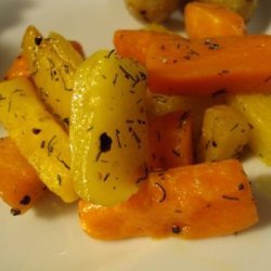 Roasted Carrot Stick Snack recipe