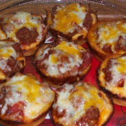 Rich and Meaty Pizza Cup Snacks recipe
