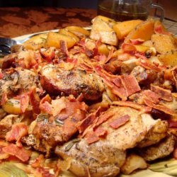 Chicken Balsamico With Yukon Gold Potatoes recipe