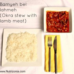 Bamya - Meat and Okra Stew recipe