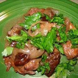Pork Medallions With Prunes and Red Wine recipe