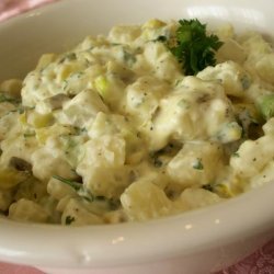 Delicious Potato Salad With Dill Pickle recipe