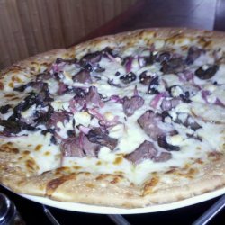 Steak and Blue Cheese Pizza recipe