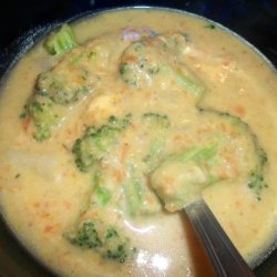 Broccoli, Cheese and Potato Soup recipe