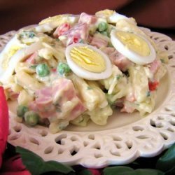 Danish Macaroni Salad With Ham recipe