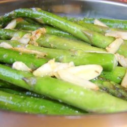 Asparagus and Toasted Garlic recipe