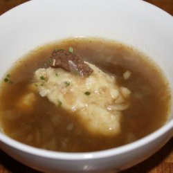 Beef Paprika Soup and Dumplings recipe