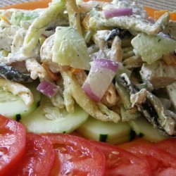 Chicken Rainbow Pasta Salad recipe